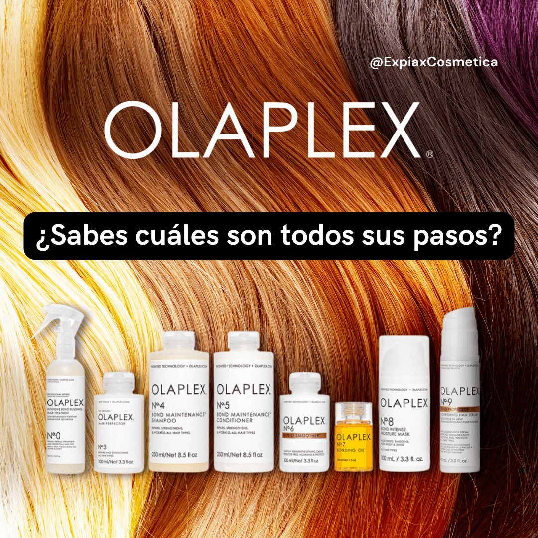 ¿Cuales son y para que sirven todos los pasos de Olaplex?