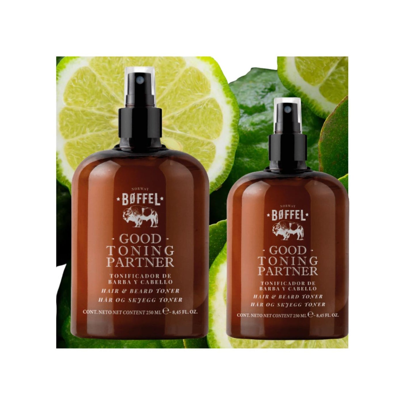 Tonico Capilar de Barba y Cabello 250ml Boffel Suave y Sedoso