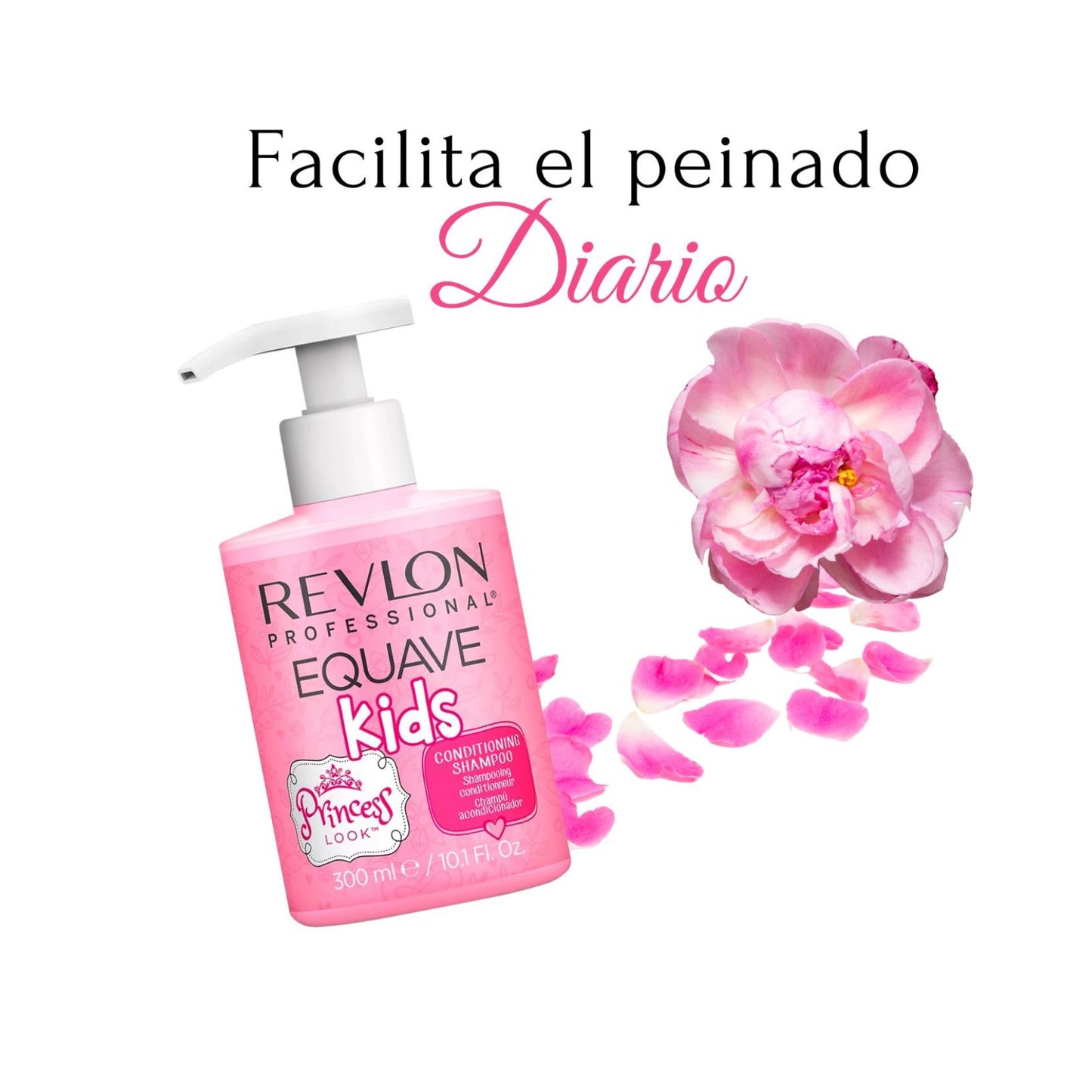 Shampoo+Acondicionador Revlon Equave Kids Princess Look 300 ml