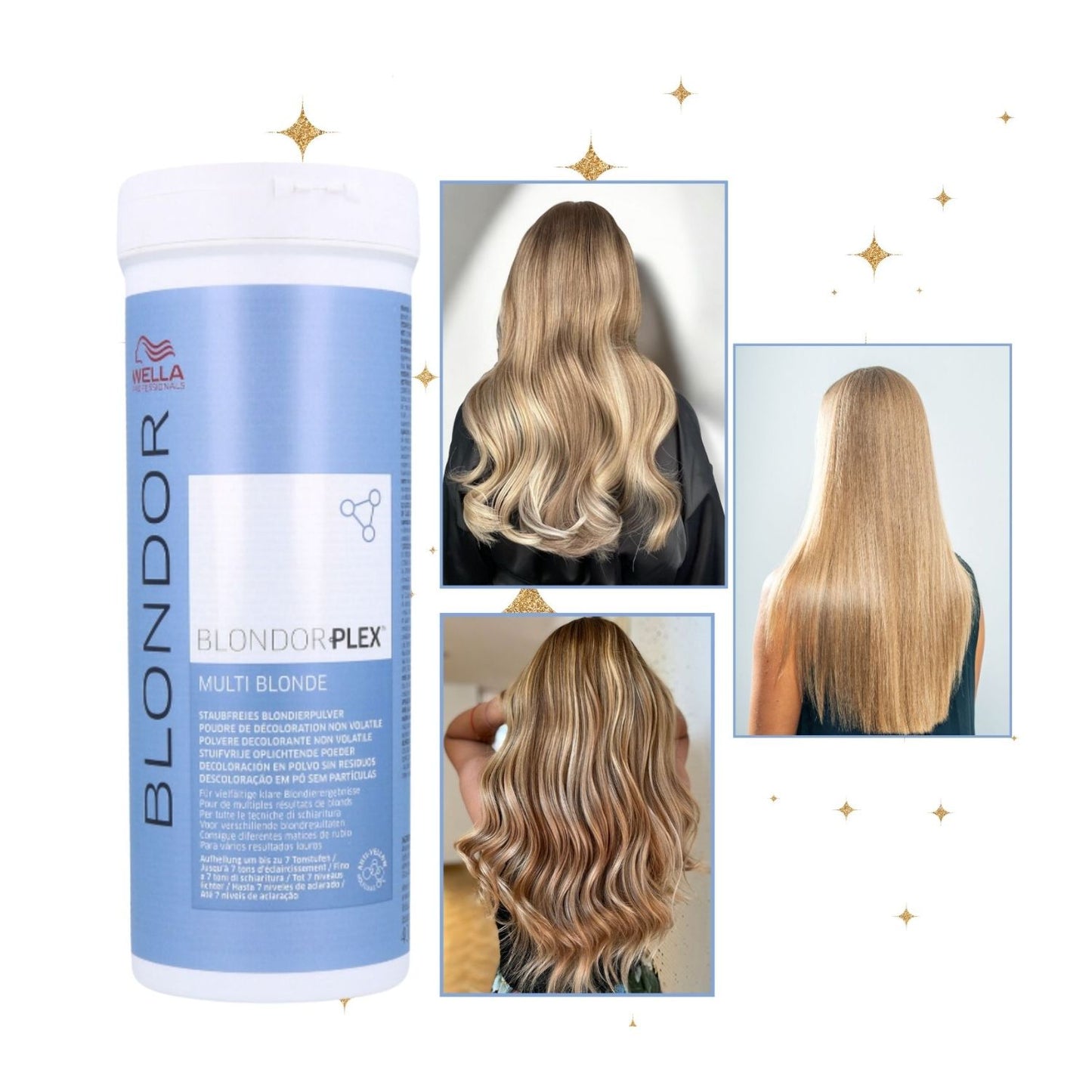 DECOLORANTE BLONDOR PLEX 400 GRAMOS - WELLA