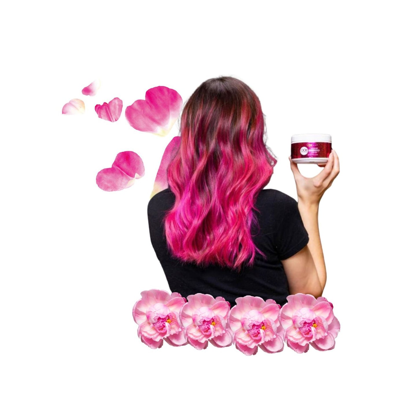 Mascara Cloe Ooh My Color Crazy Magenta Matizante Suaviza