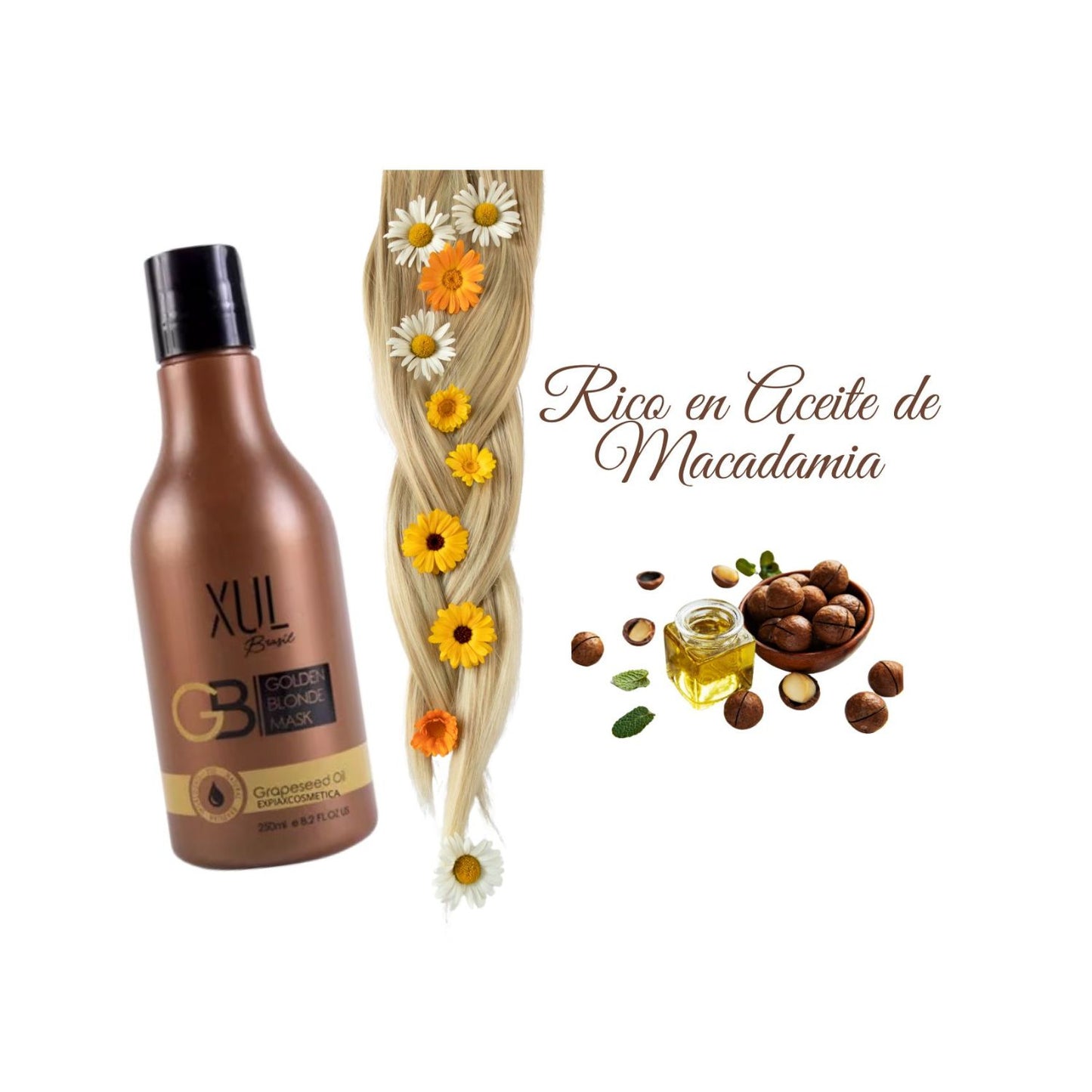 MASCARA GOLDEN BLONDEN MATIZADOR 250ML