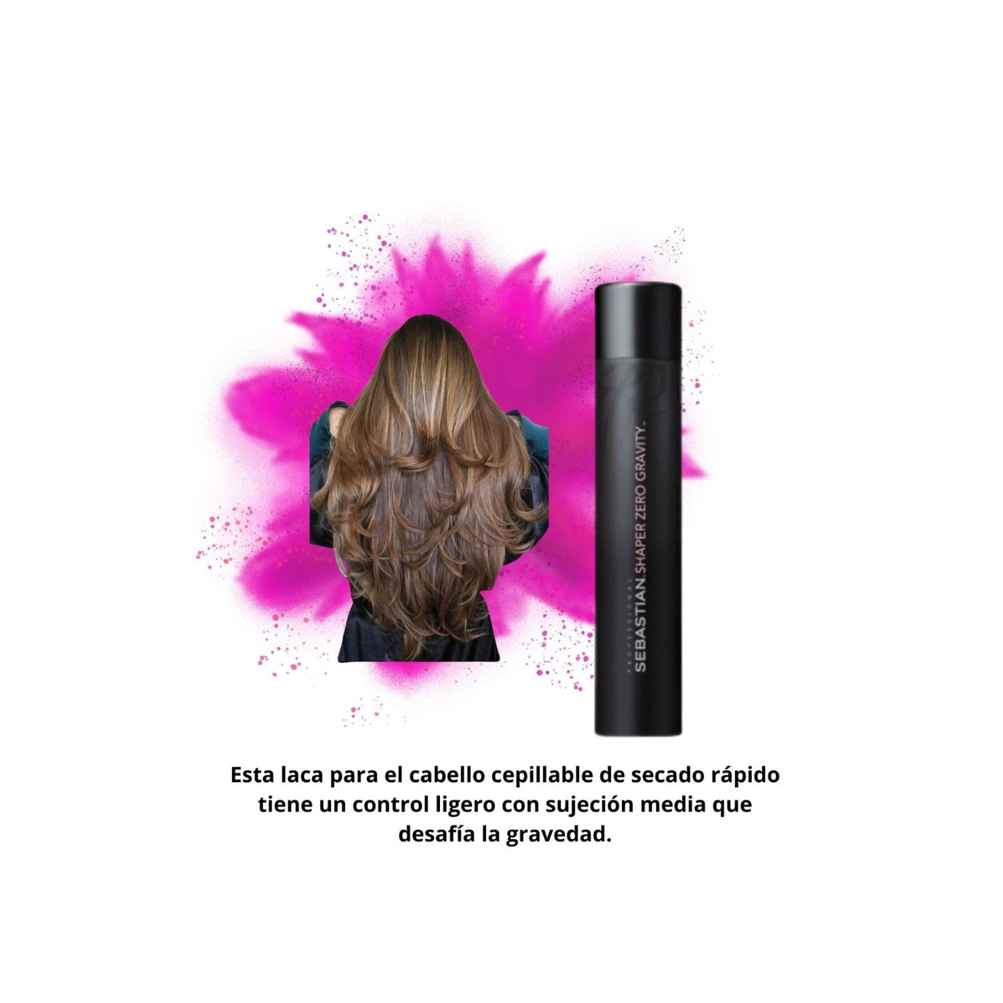 FIJADOR SPRAY SHAPER ZERO GRAVITY 400 ML - SEBASTIAN