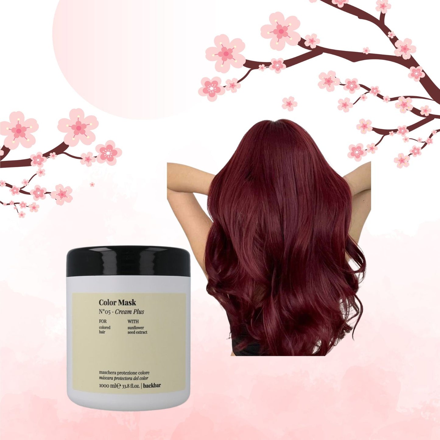 Mscara Farmavita BackBar Color Cream Plus 1000ml