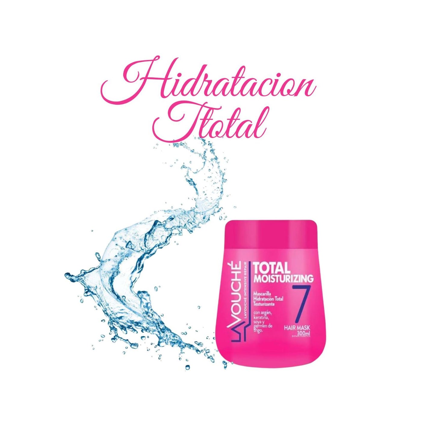 Mascara 7 Hidratación Total Texturizarte Lavouche