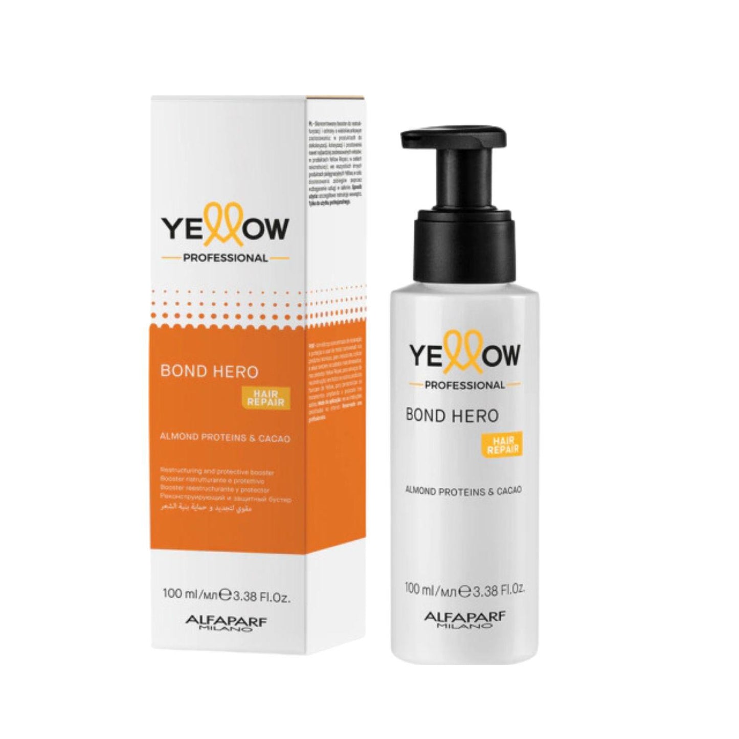 Yellow Alfapar Bond Hero Repair 100ml Reestructura Protege Repara