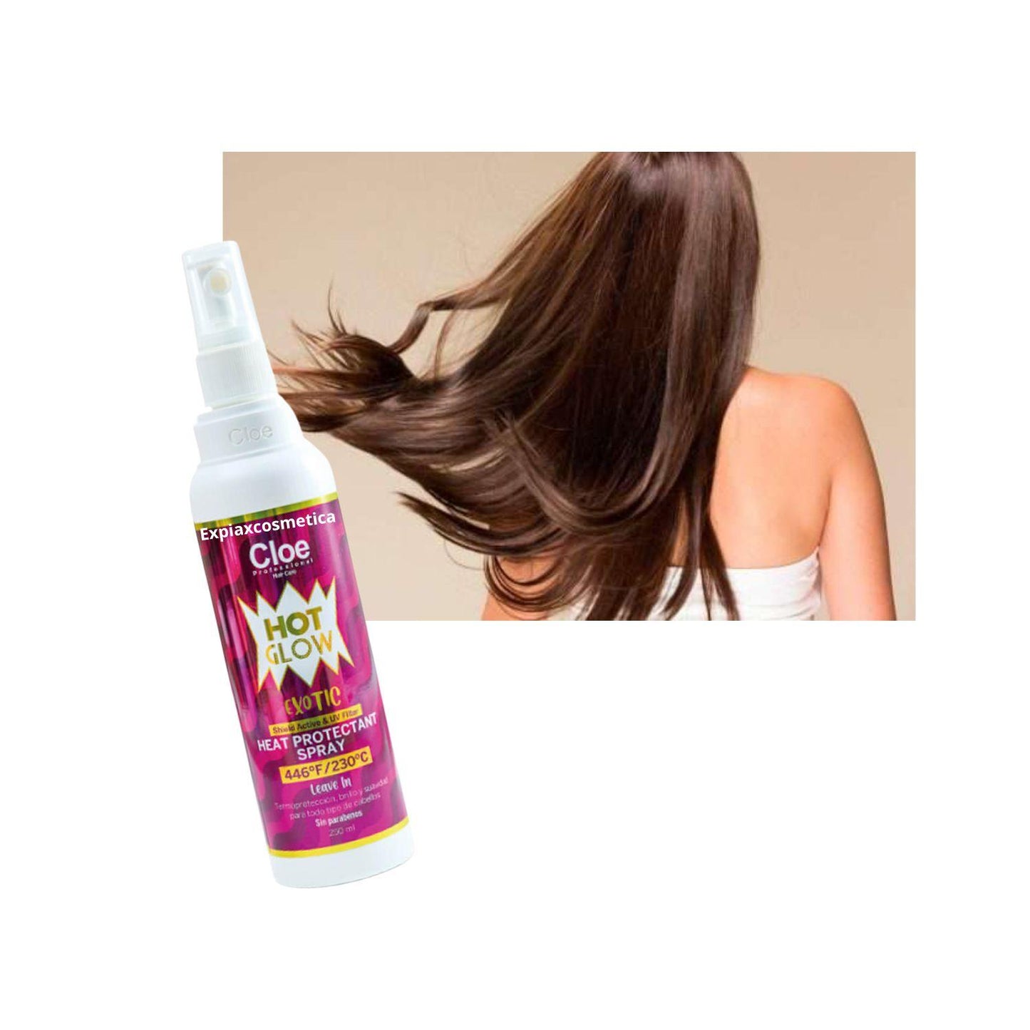 Protector Térmico Cloe Hot Glow Exotic Frutas Suavidad.