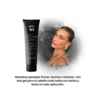 Gel Boffel Mess Control 120g Fijacion Fuerte Aceite Macadamia Aloe
