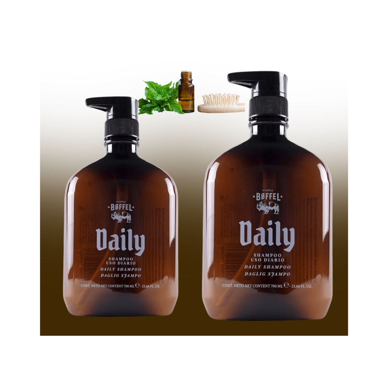 Shampoo Boffel Daily 700ml  Limpieza Refrescante