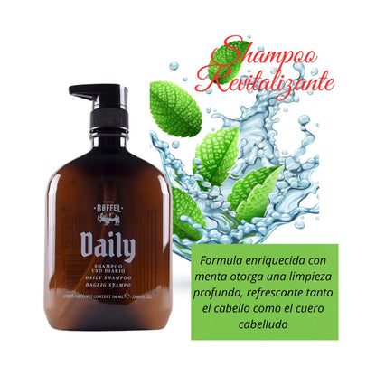 Shampoo Boffel Daily 700ml  Limpieza Refrescante