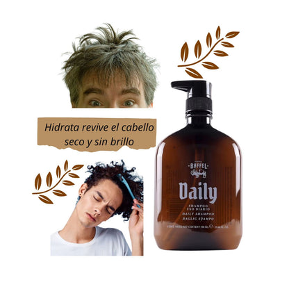 Shampoo Boffel Daily 700ml  Limpieza Refrescante