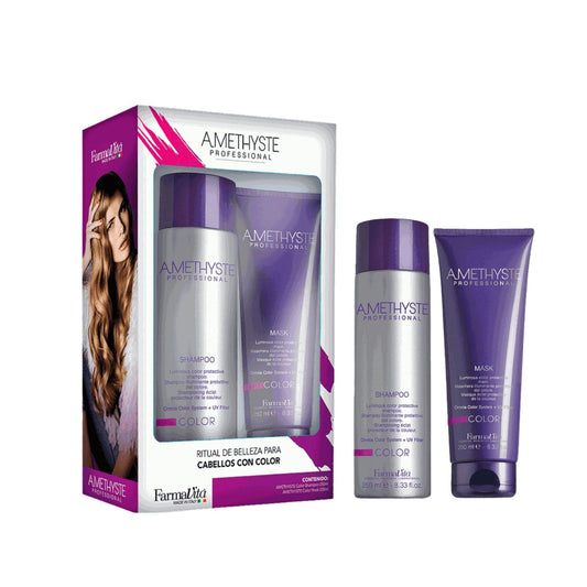 Pack Farmavita  Amethyste Color Shampoo 250ml Mascara 250ml