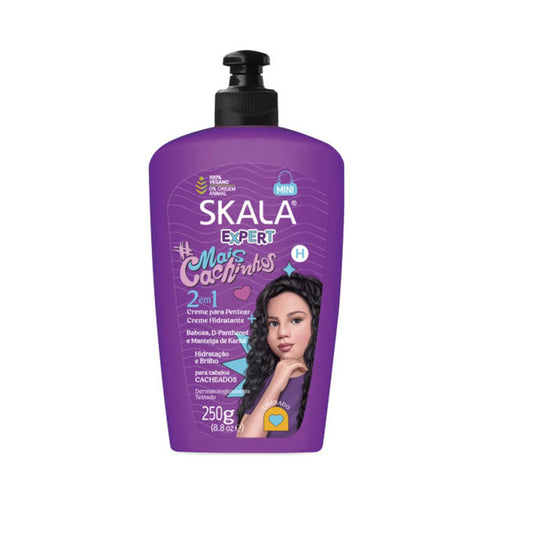 Crema de Peinar Skala Mais Cachinhos 2 en 1 250ml Hidratación