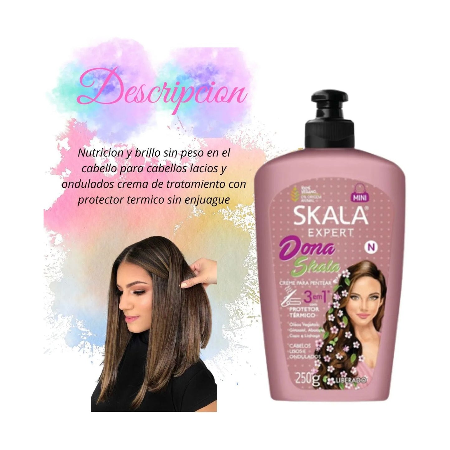 Crema de Peinar Skala 3 en 1 Skala Dona 250ml Vitalidad
