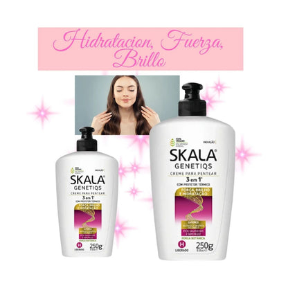 Crema de Peinar Skala Genetiqs 3 en 1 250ml Reparación