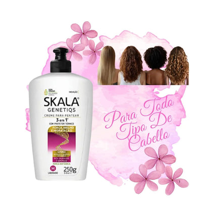 Crema de Peinar Skala Genetiqs 3 en 1 250ml Reparación