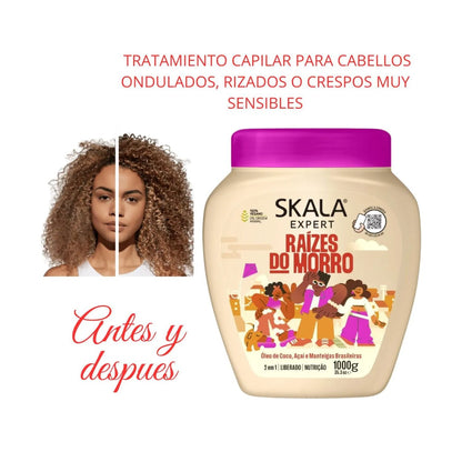 Mascara Skala Tratamiento Raizes do Morro 2 en 1 1000ml