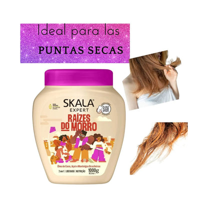 Mascara Skala Tratamiento Raizes do Morro 2 en 1 1000ml