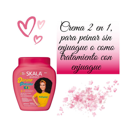 Mascara Skala Tratamiento Divino Potinho 2 en 1 1000ML