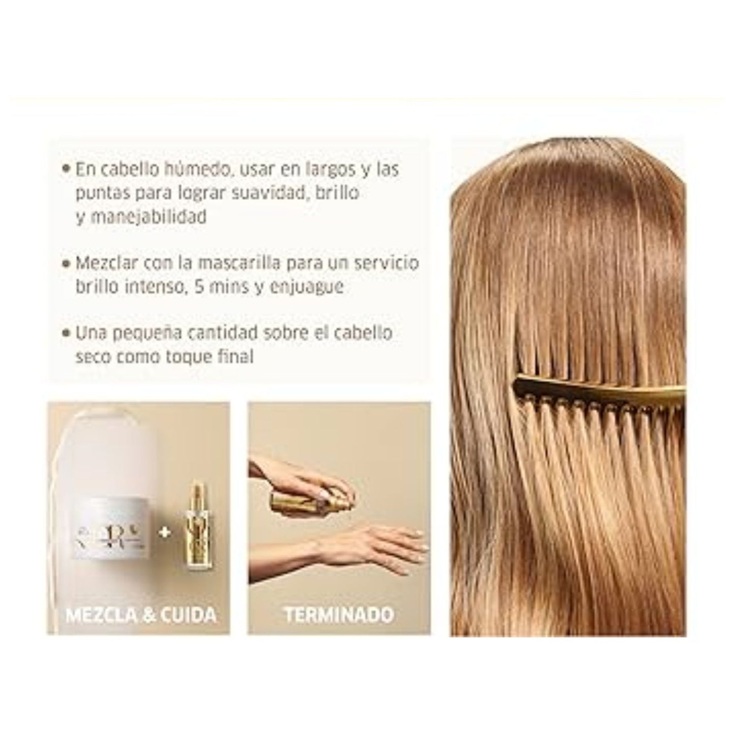 MÁSCARA OIL REFLECTIONS 500 ML - WELLA
