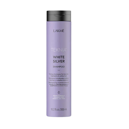 Shampoo Lakme Teknia White Silver 300ml Antioxidante Protege Repara