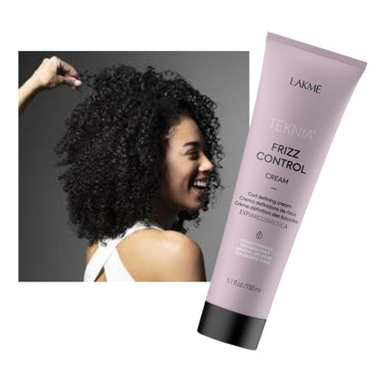 Crema para Rizos Lakme Tenia Control Frizz 150ml Hidrata Define