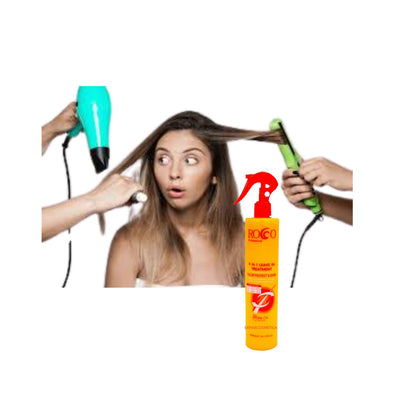 Protector Térmico 9 en 1 Rocco AntiFrizz con Argán Morocco 400ml