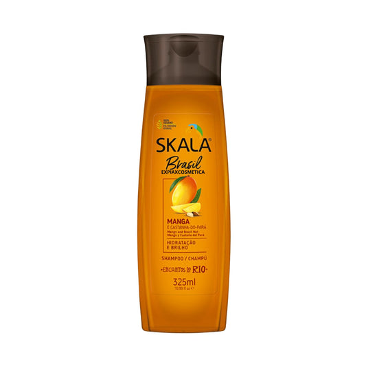 Shampoo Skala Mango Y Castaña 325 Ml Antifrizz Nutre da Brillo