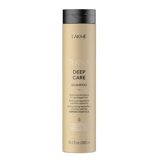 Shampoo Lakme Teknia Deep Care 300ml Fortalece Repara Suaviza
