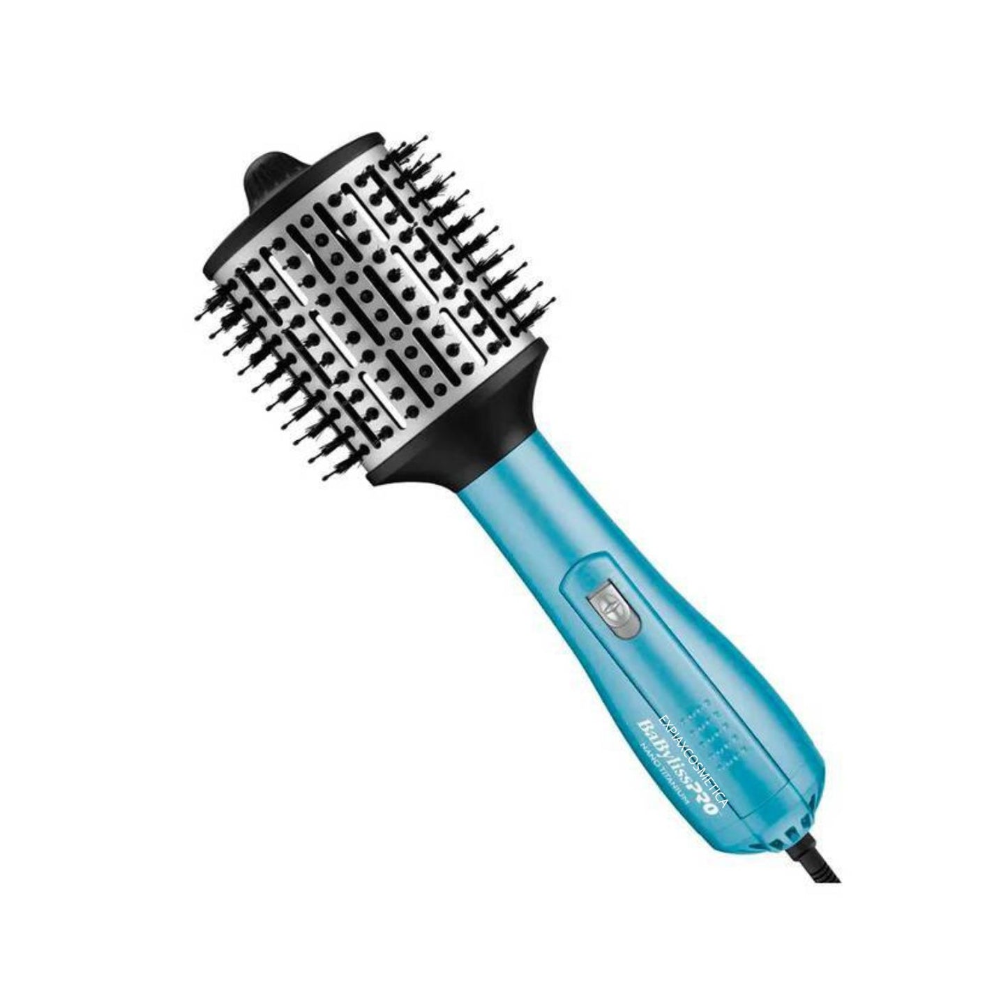 Kit Babyliss Pro Plancha 32mm y Cepillo Secador 64mm Celeste