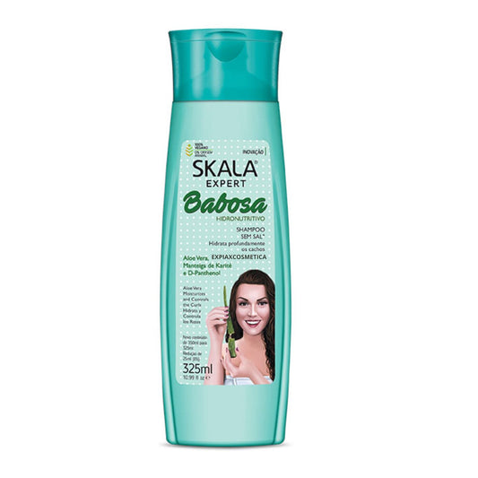 Shampoo Babosa Aloe Vera Skala 325ml Hidrata Nutre Antifrizz