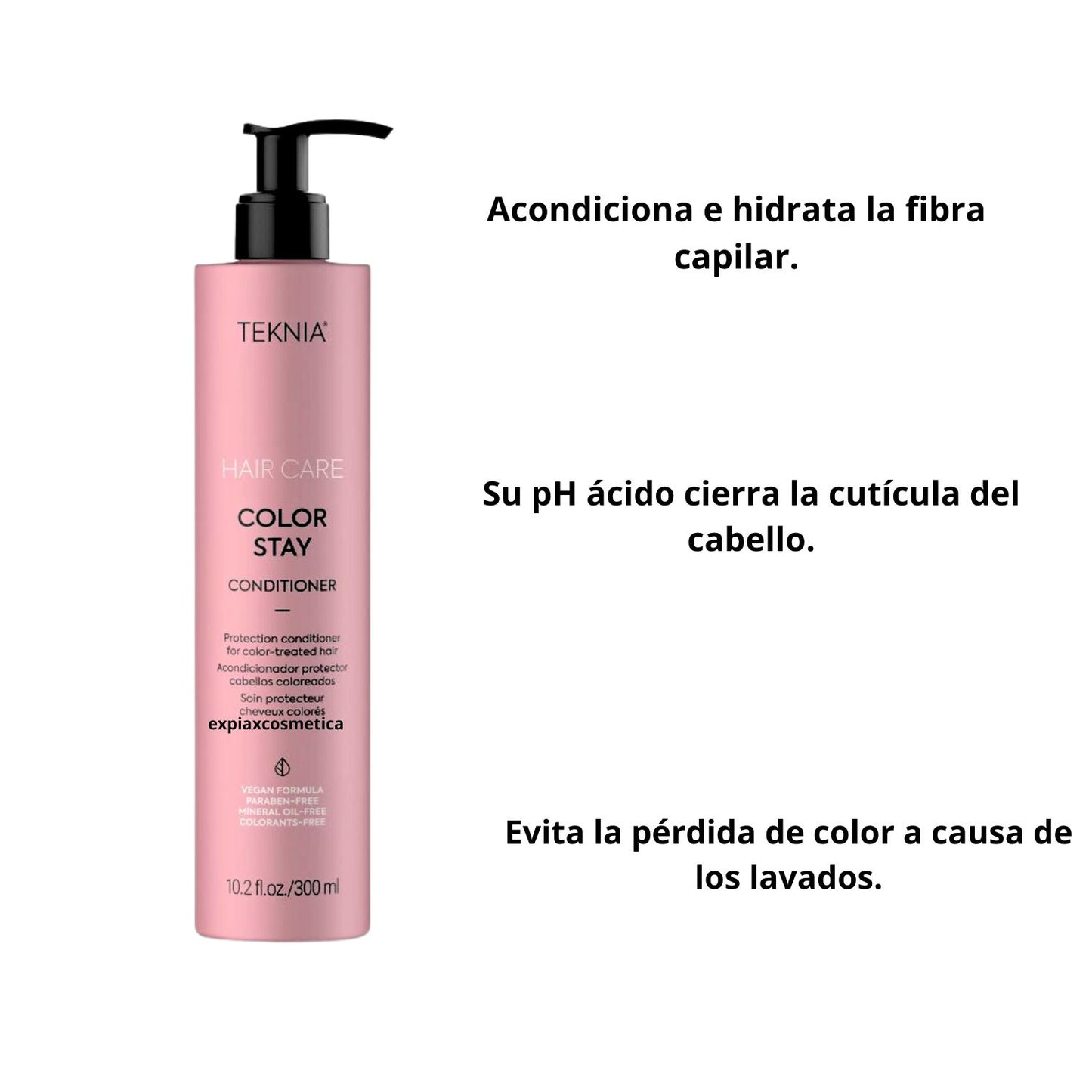 Acondicionador Lakme Teknia Color Stay 300ml Hidrata Repara Protege