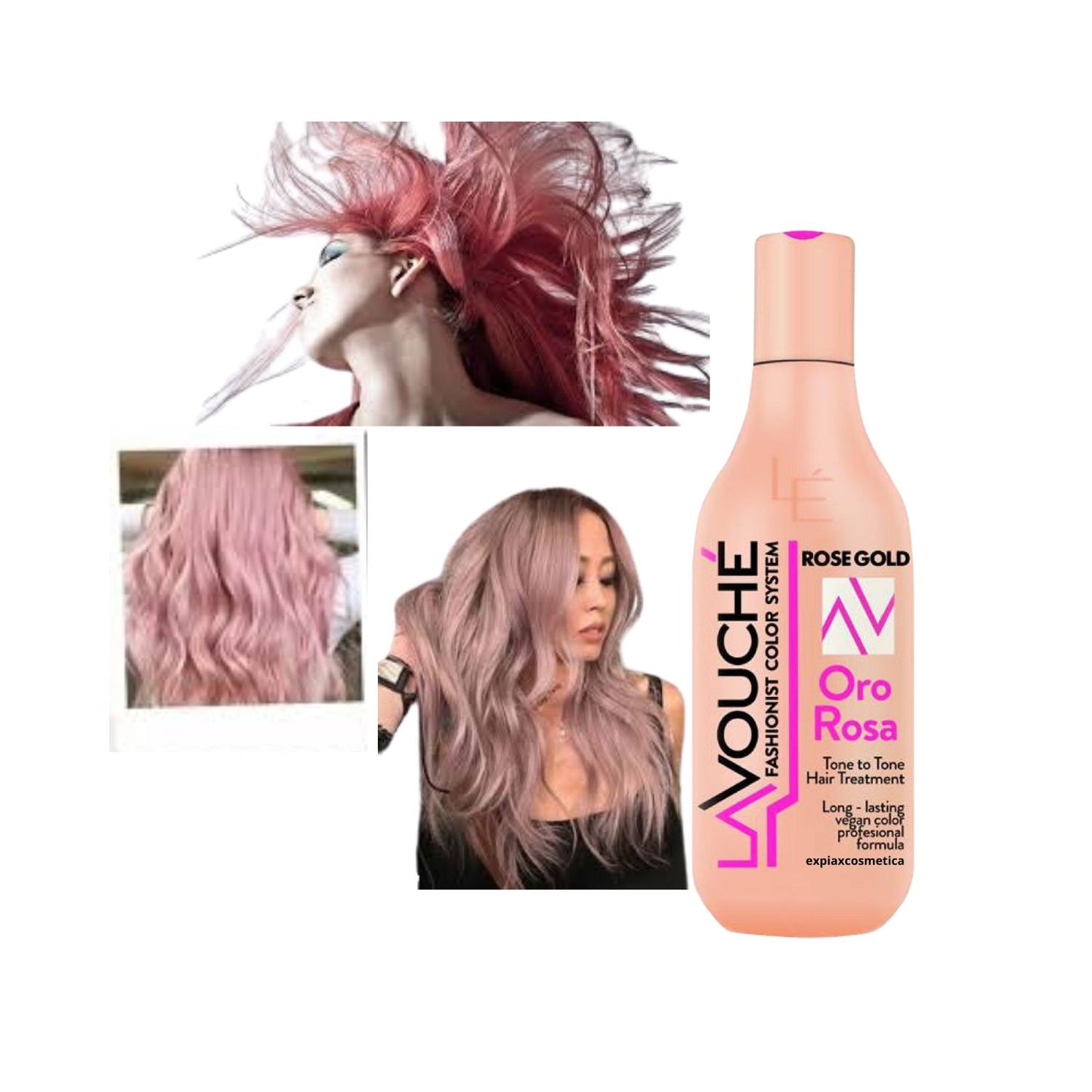 Tratamiento Matizador Ultra Oro Rosa lavouche 300ml