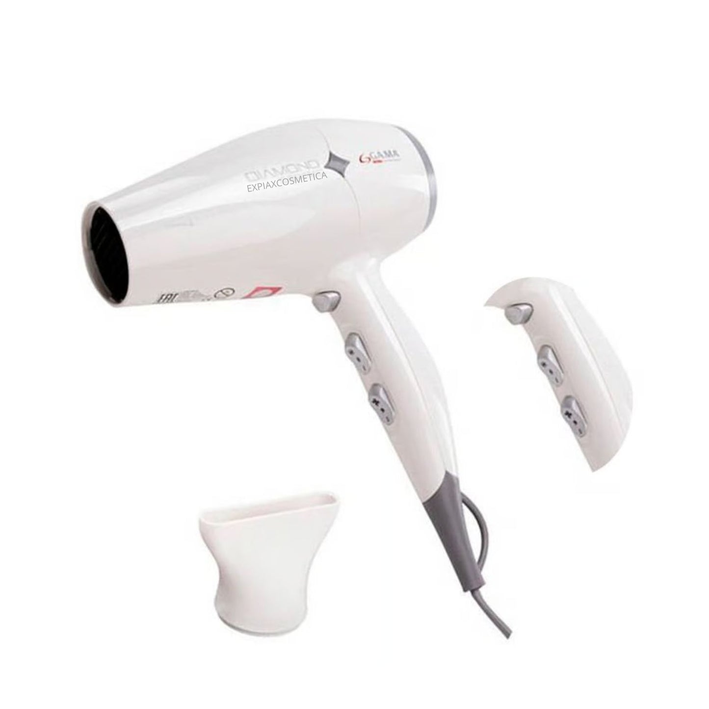 Secador Profesional Diamond Ceramic Gama Nano Silver Efecto Antifrizz