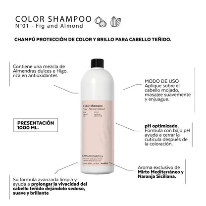 SHAMPOO BACK BAR ALMENDRA 1000 ML