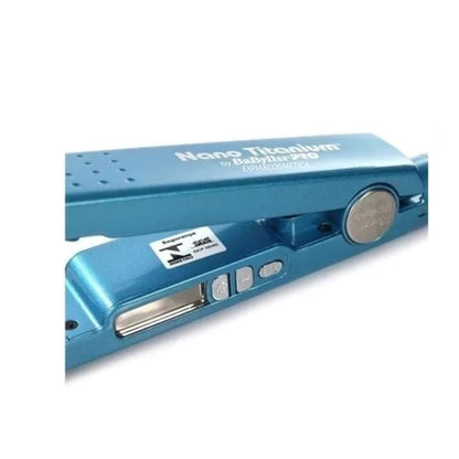 Plancha Alisadora BaByliss PRO Nano Titanium 2091 Celeste 230°