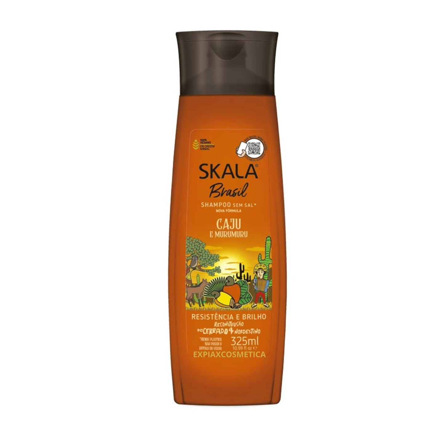 Shampoo Caju y Murumuru Skala 325ml  Nutre Reconstruye