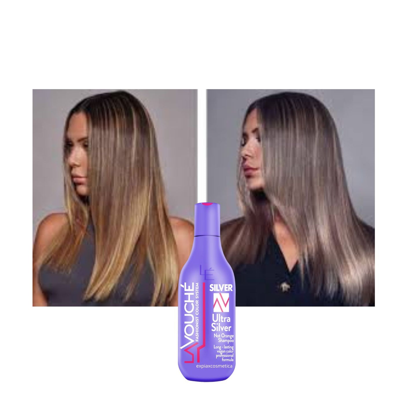 Shampoo Matizador Lavouche Ultra SilverTratamiento  300 Ml