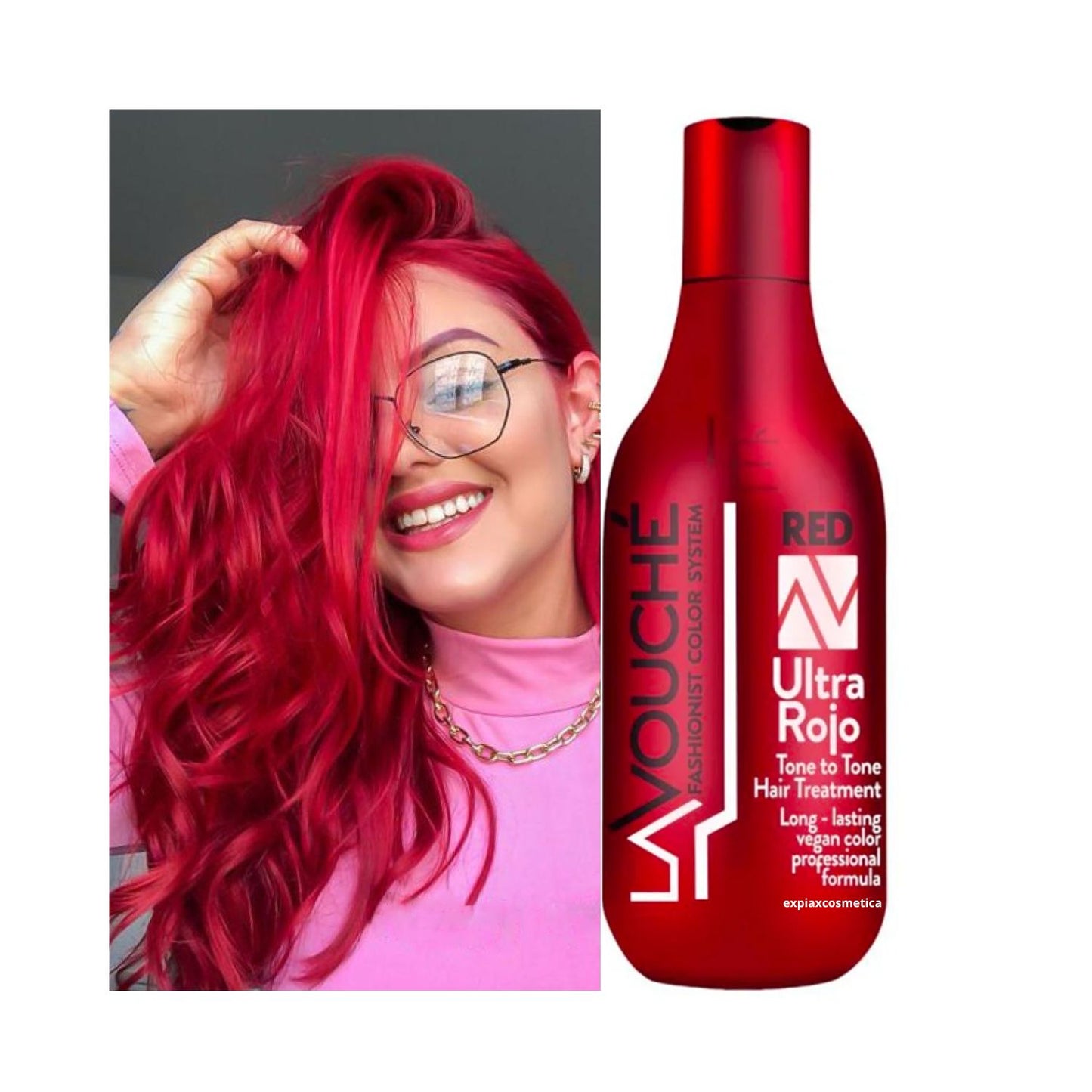 TRATAMIENTO MATIZADOR ULTRA ROJO LAVOCUHE 300ML