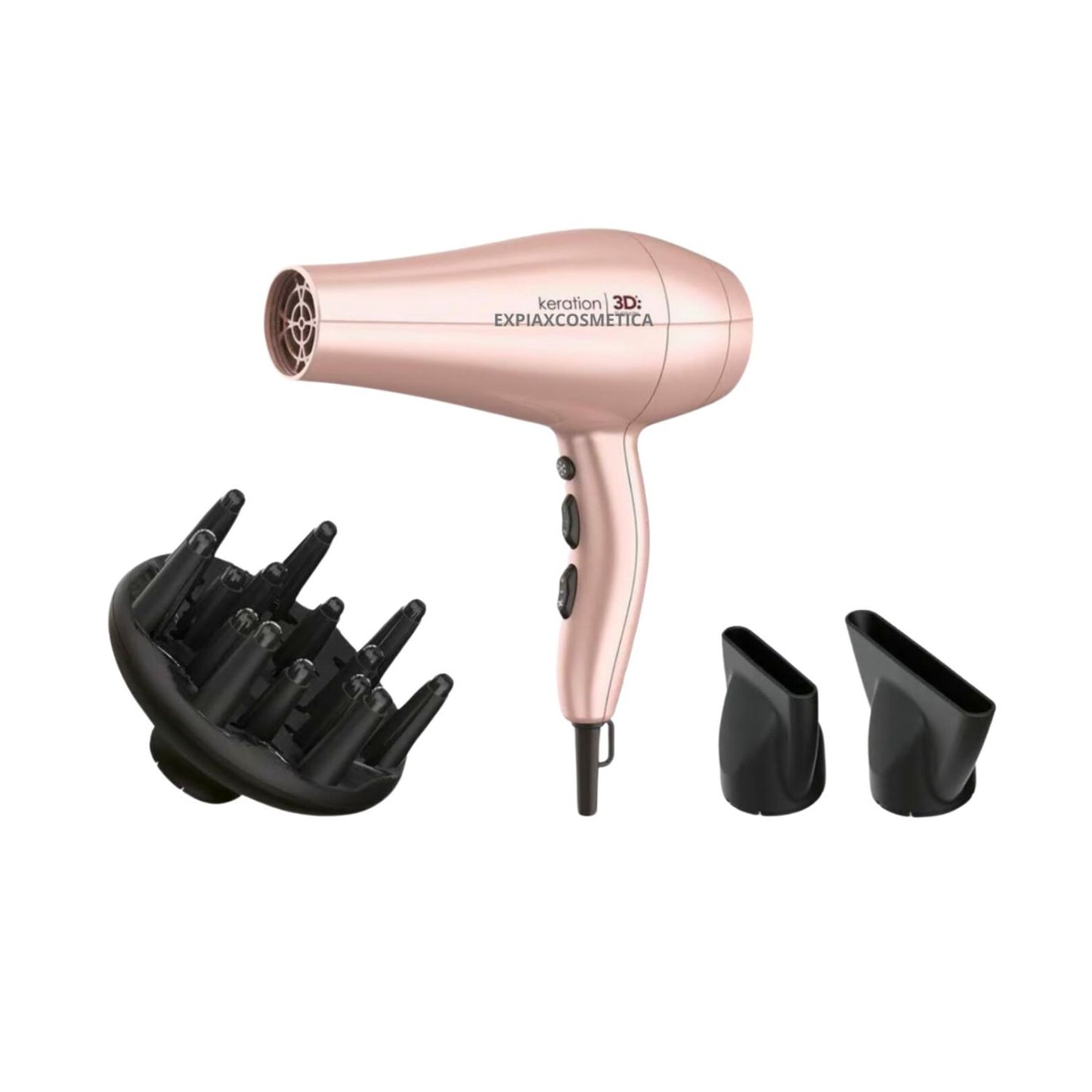 Secador de Pelo Keration Diva 3D Therapy Gama Protege Keratina