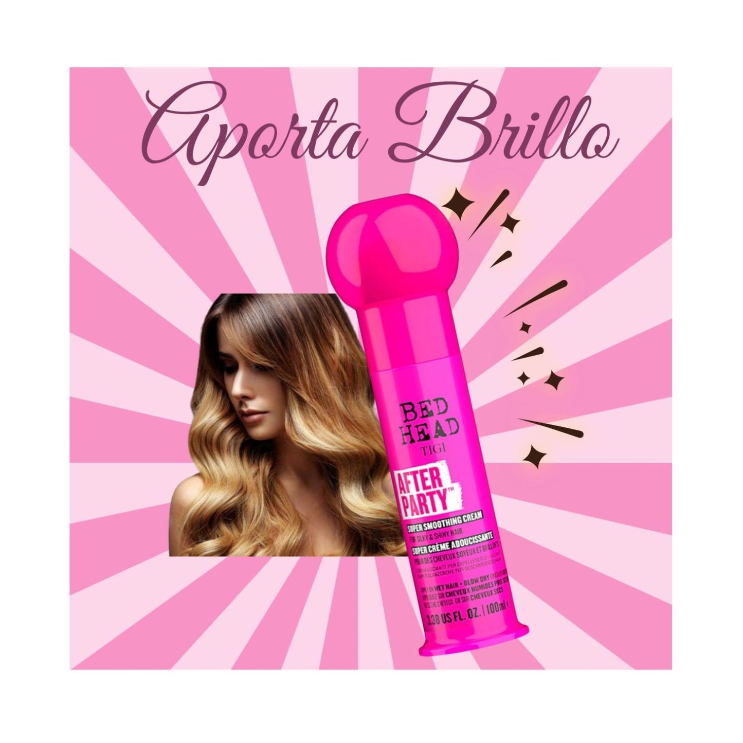 Bed Head After Party Crema Suavizante Antifrizz Tigi 100ml