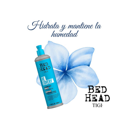 Bed Head Shampoo Recovery Hidratante Tigi 400ml Humecta Limpia Suaviza