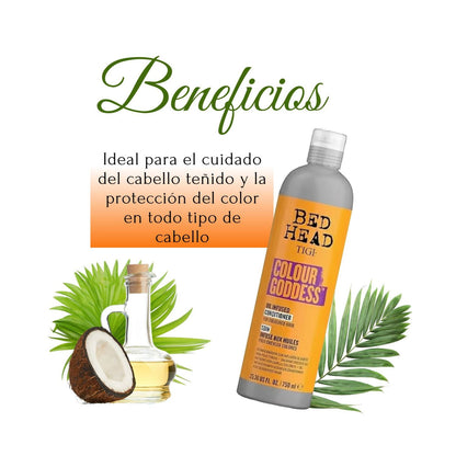 Bed Head Acondicionador Colour Goddess Tigi 750ml