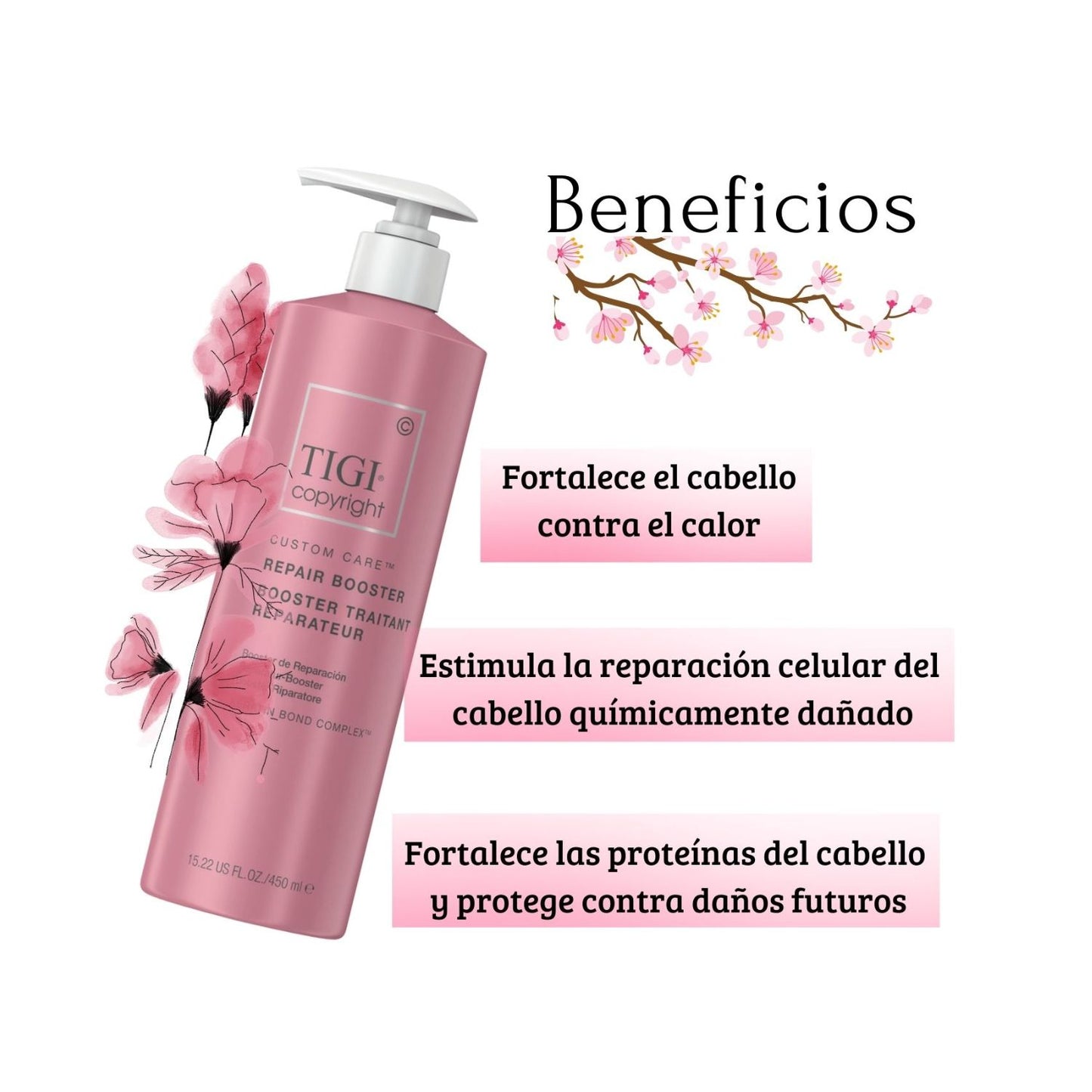 Tigi Copyright Booster Repair Tratamiento de Reparacion 450ml Complex