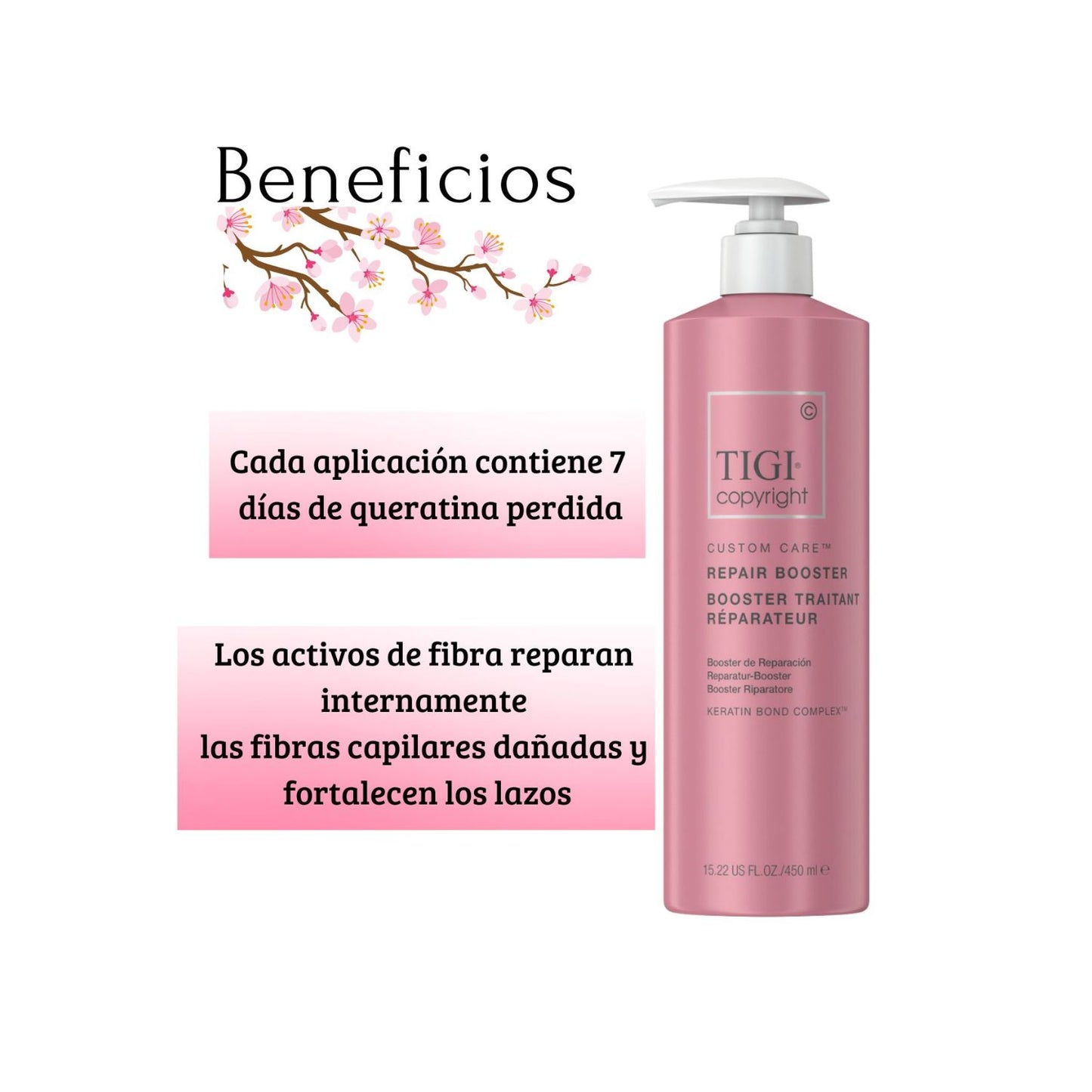 Tigi Copyright Booster Repair Tratamiento de Reparacion 450ml Complex