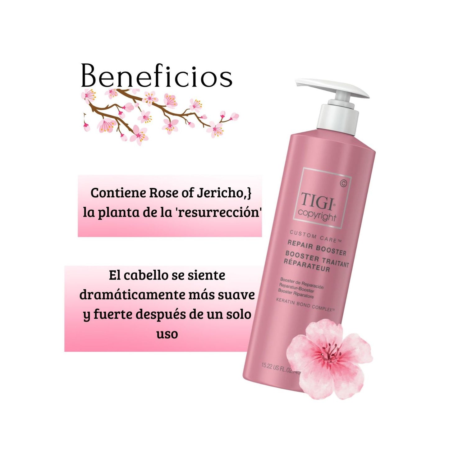 Tigi Copyright Booster Repair Tratamiento de Reparacion 450ml Complex