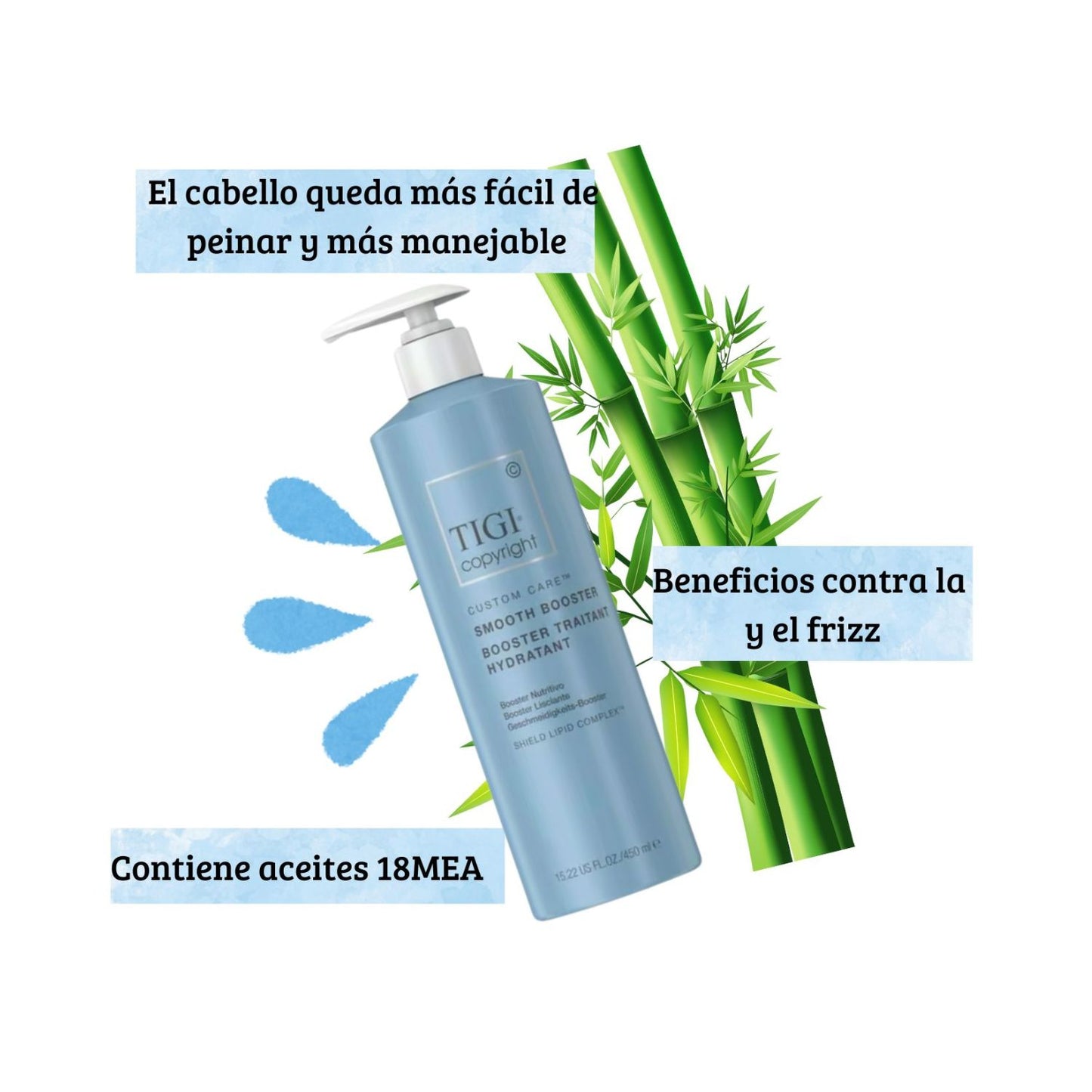 Tigi Copyright Smooth Booster Tratamiento Hidratante 450ml Complex