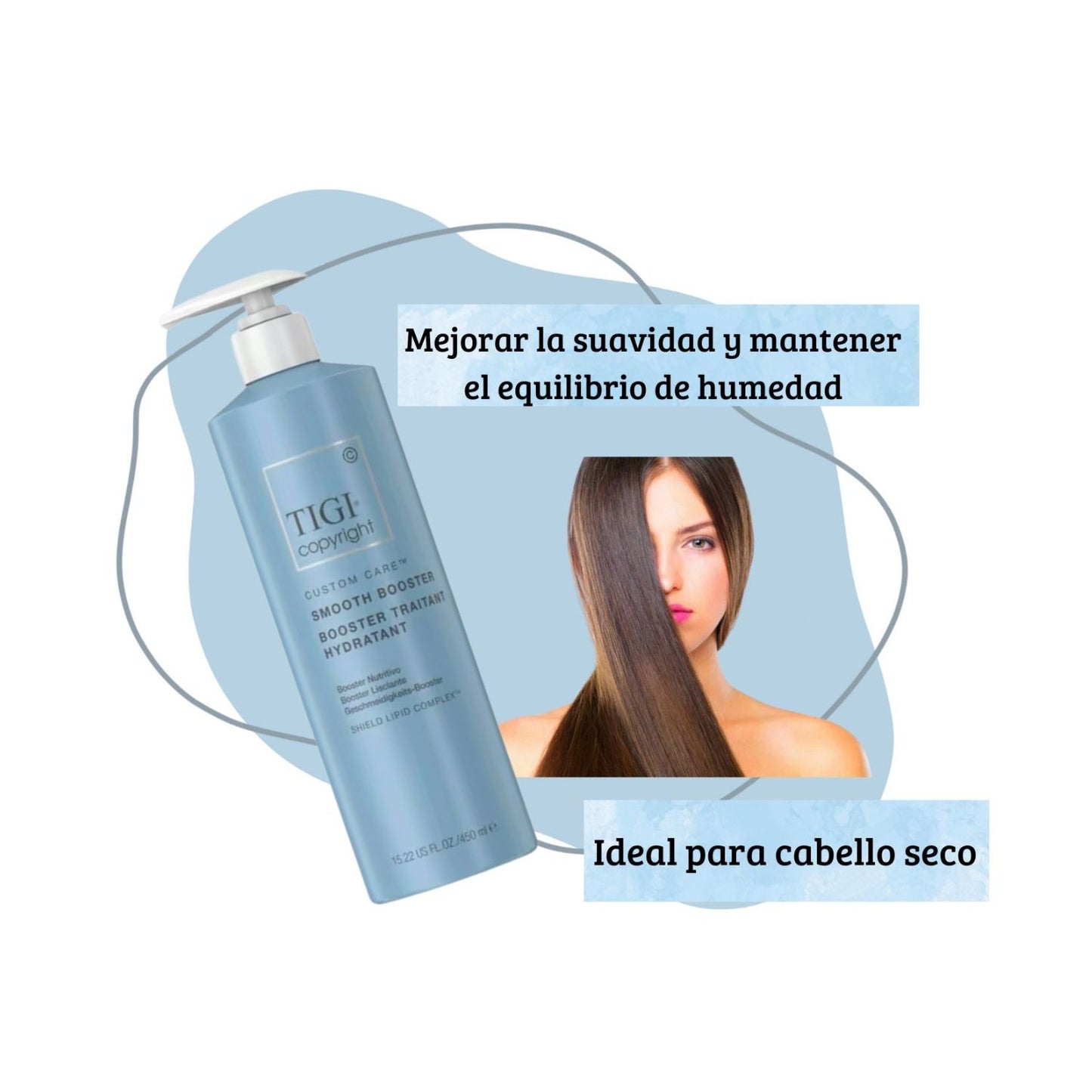 Tigi Copyright Smooth Booster Tratamiento Hidratante 450ml Complex