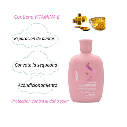 Alfaparf Semi Di lino Shampoo Moisture Nutritive 250ml Nutrición