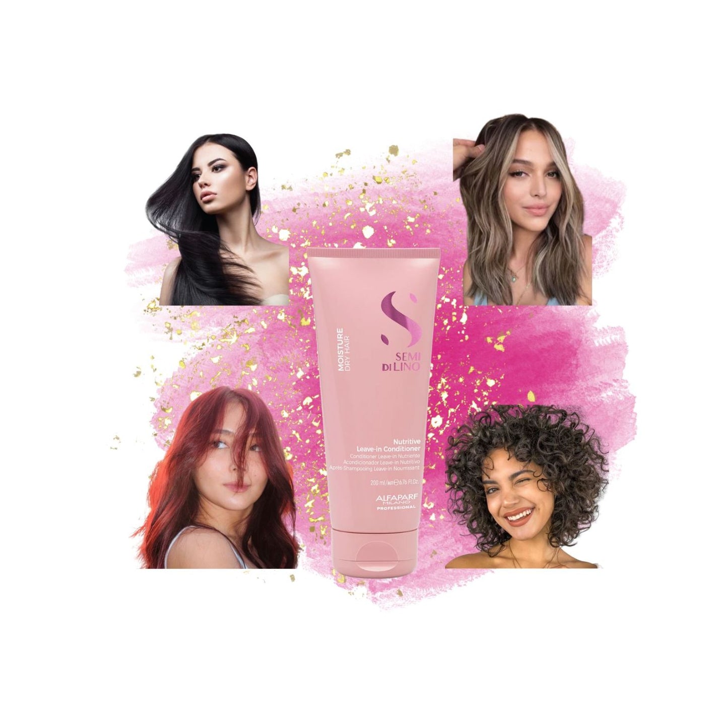 Alfaparf Semi Di lino Leave In Conditioner Moisture 200ml Nutritivo